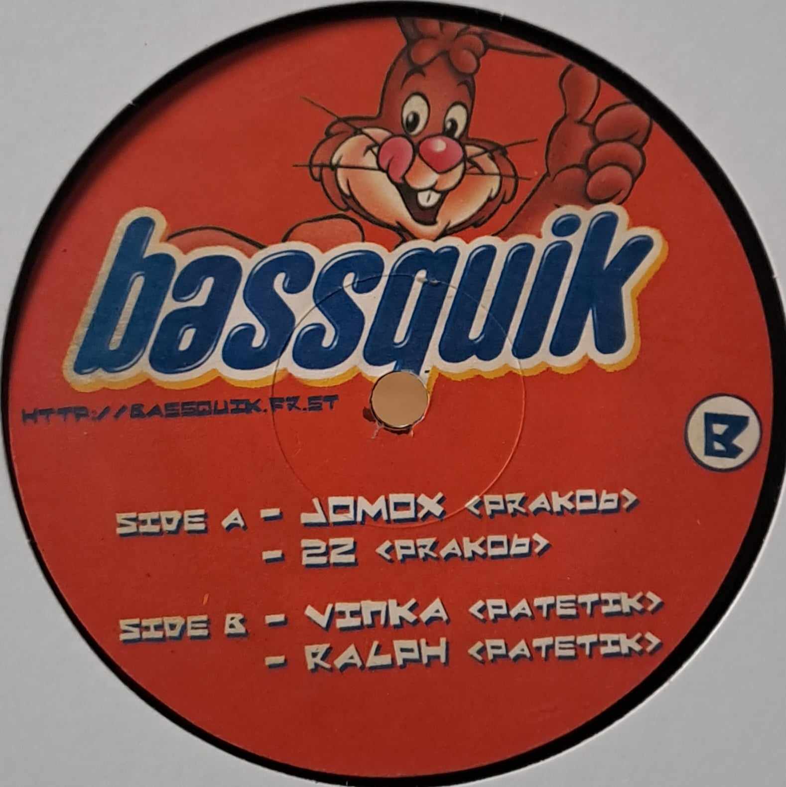 Bassquik 03 - vinyle freetekno